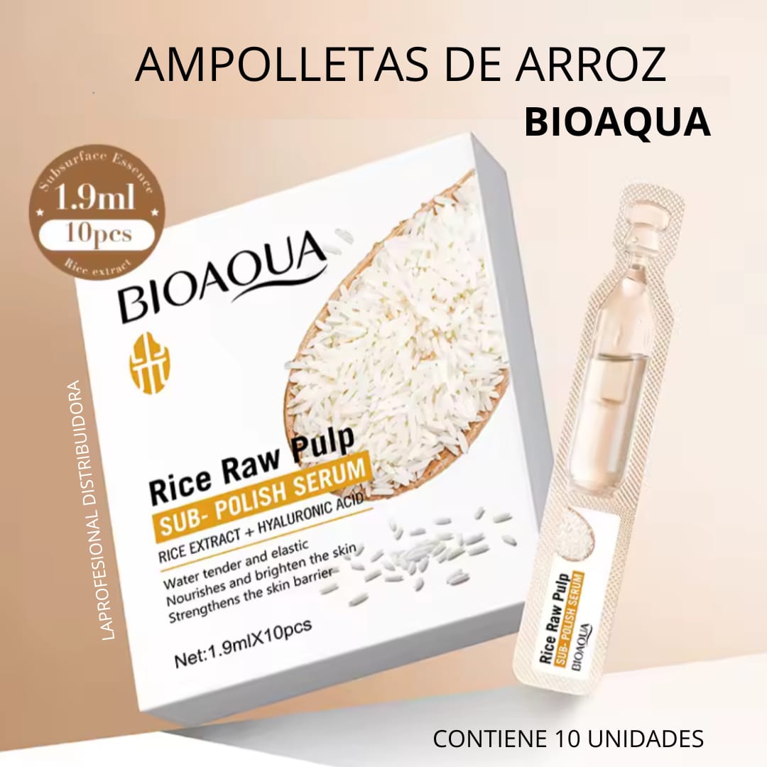 AMPOLLETAS DE ARROZ BIOAQUA